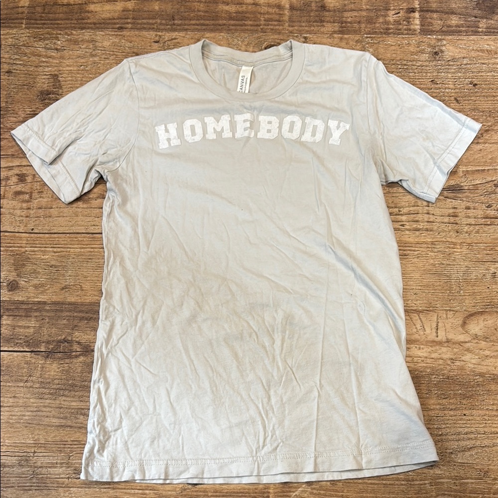 “Homebody” Light Gray T-Shirt